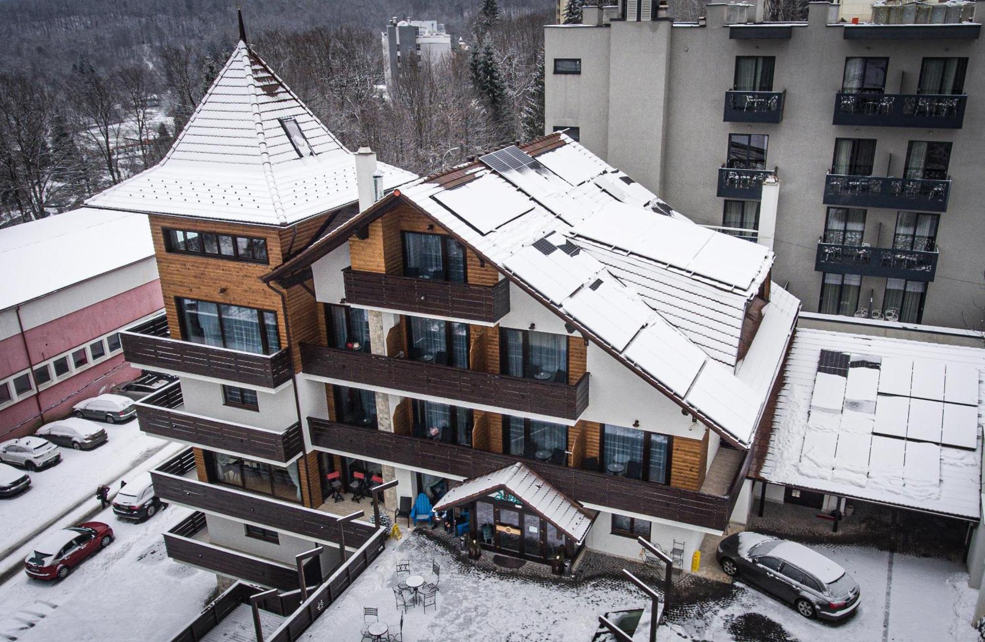 Pensiunea Senin Sovata Exterior foto